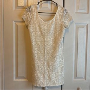Forever 21: White Lace Dress